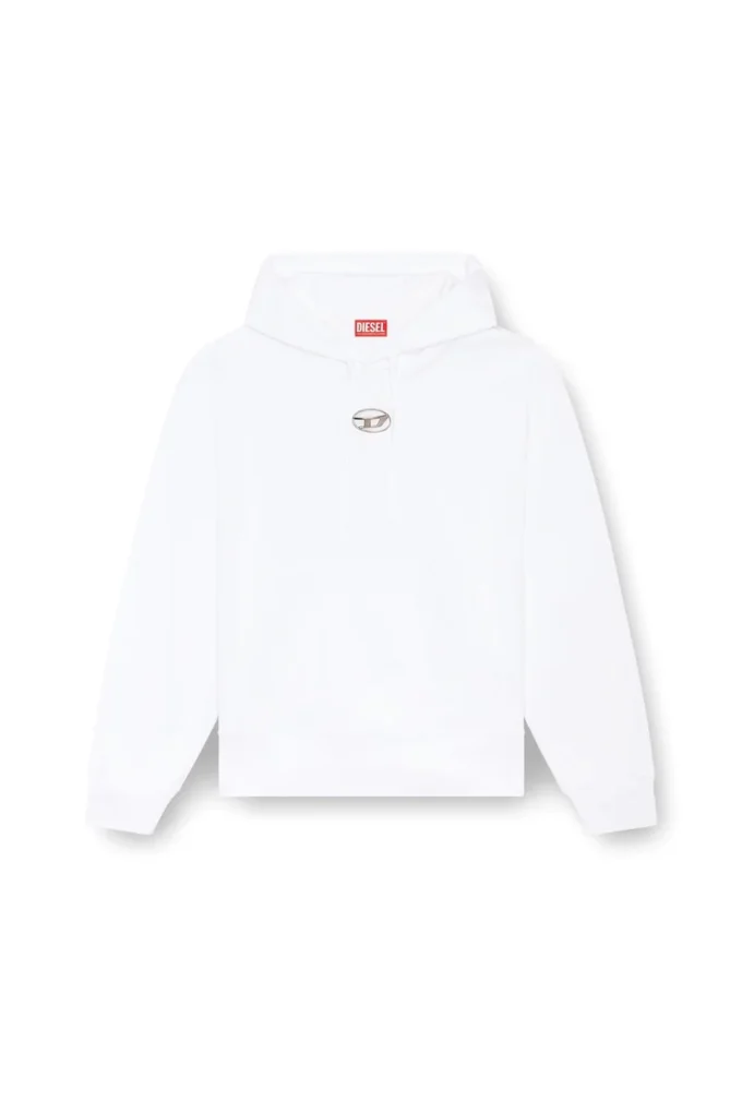 s-macs-hood-od Oversized hoodie med metallisk logotyp s-macs-hood-od Oversized hoodie med metallisk logotyp