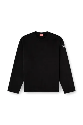 s-macsis-od Sweatshirt med metallisk logotyp
