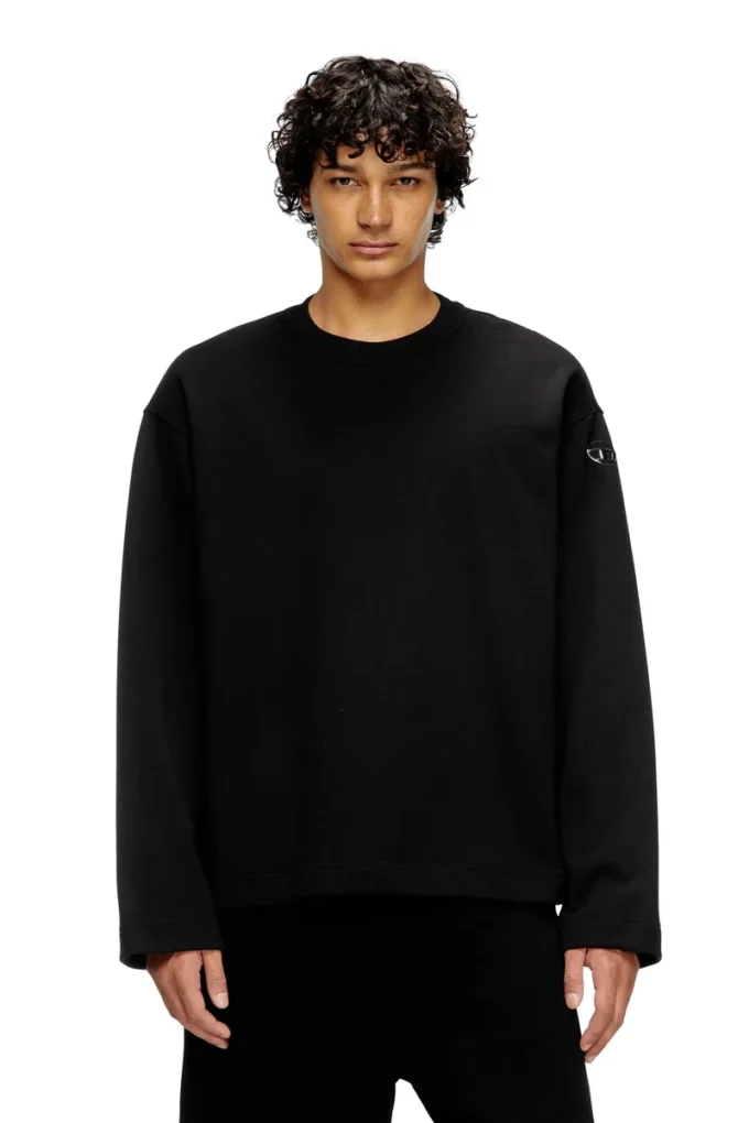 s-macsis-od Sweatshirt med metallisk logotyp s-macsis-od Sweatshirt med metallisk logotyp