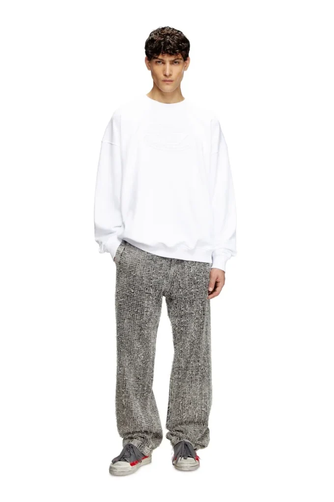 s-mart-bigoval Sweatshirt med präglat Oval D s-mart-bigoval Sweatshirt med präglat Oval D