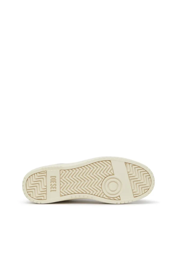 s-oval skate low S-Oval Skate – Lädersneakers med tygpaneler s-oval skate low S-Oval Skate – Lädersneakers med tygpaneler