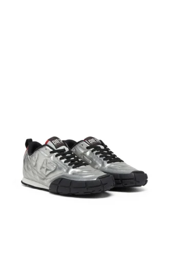 s-pagodha low S-Pagodha-Quiltade sneakers i metallic