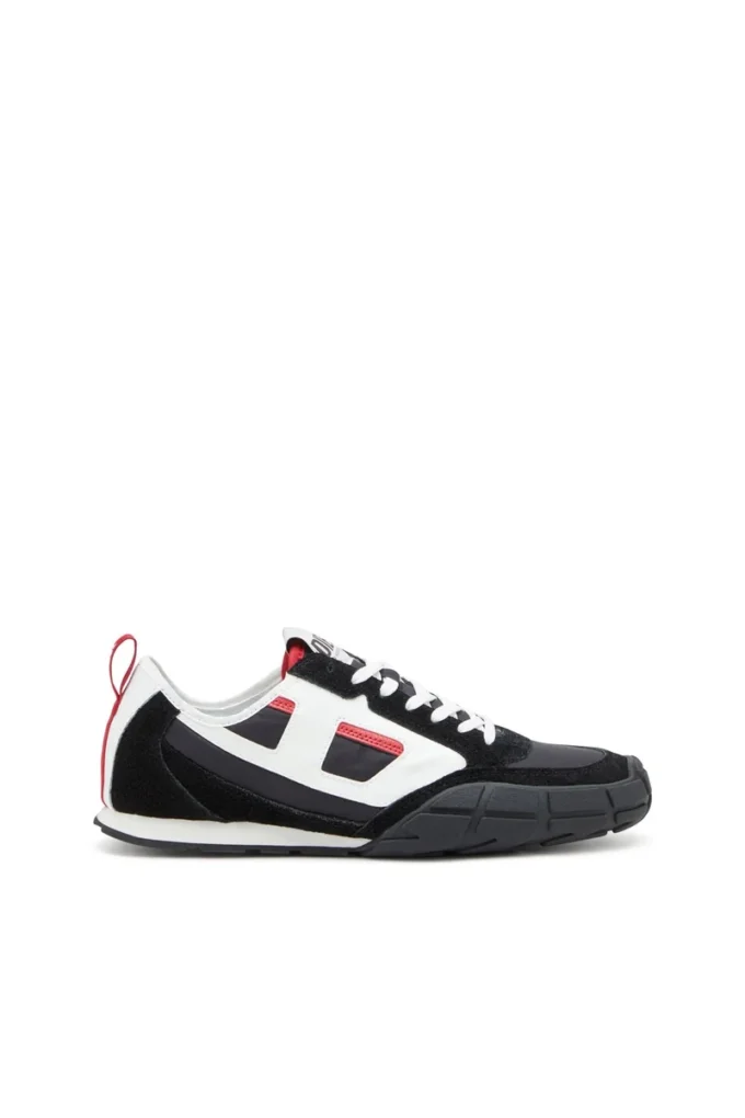 s-pagodha low S-Pagodha-Sneakers i läder, mocka och ripstop s-pagodha low S-Pagodha-Sneakers i läder, mocka och ripstop