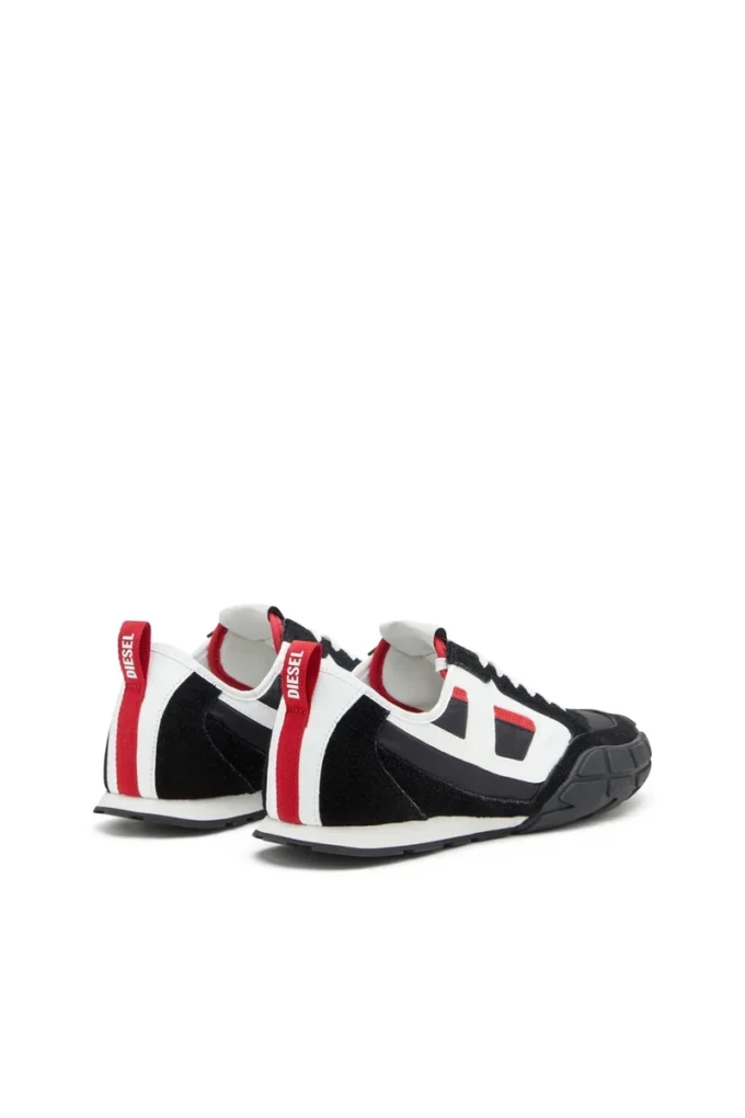 s-pagodha low S-Pagodha-Sneakers i läder, mocka och ripstop s-pagodha low S-Pagodha-Sneakers i läder, mocka och ripstop