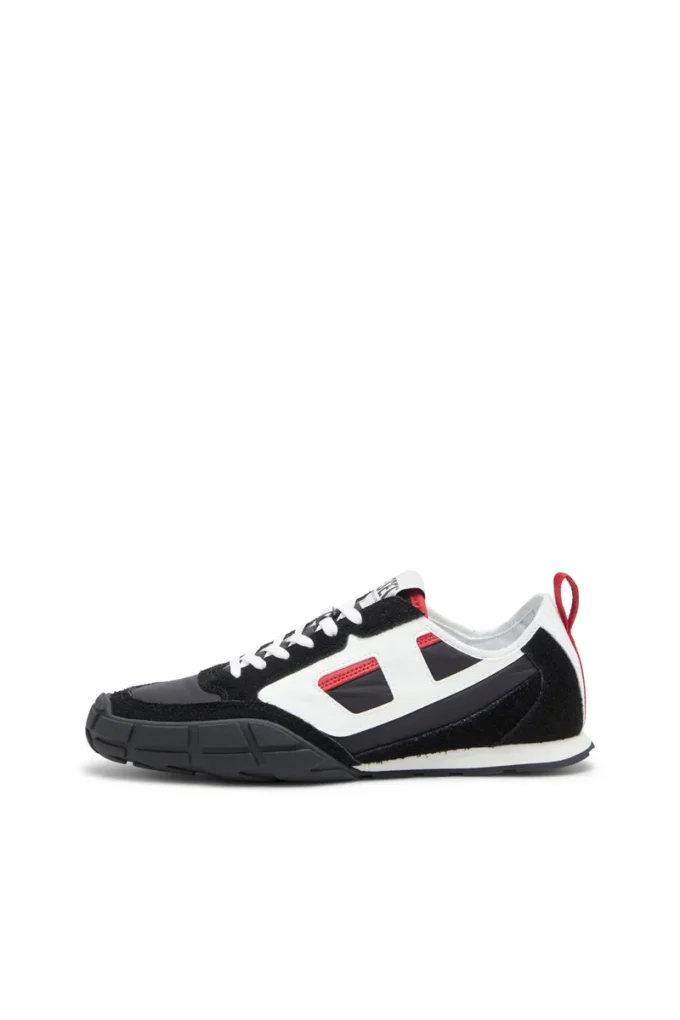 s-pagodha low S-Pagodha-Sneakers i läder, mocka och ripstop s-pagodha low S-Pagodha-Sneakers i läder, mocka och ripstop