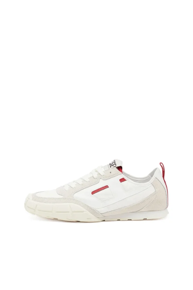 s-pagodha low S-Pagodha-Sneakers i läder, mocka och ripstop s-pagodha low S-Pagodha-Sneakers i läder, mocka och ripstop