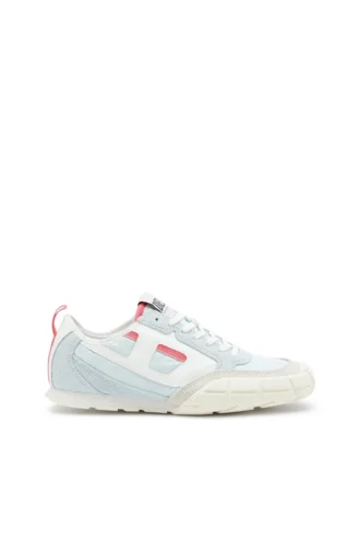 s-pagodha low w S-Pagodha-Sneakers i läder, mocka och ripstop