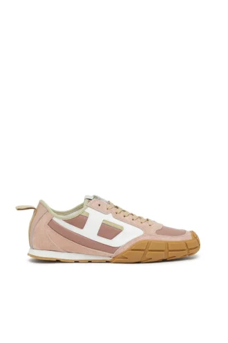 s-pagodha low w S-Pagodha-Sneakers i läder, mocka och ripstop