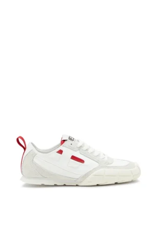 s-pagodha low w S-Pagodha-Sneakers i läder, mocka och ripstop