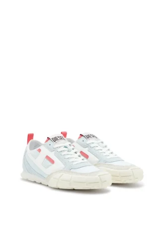 s-pagodha low w S-Pagodha-Sneakers i läder, mocka och ripstop