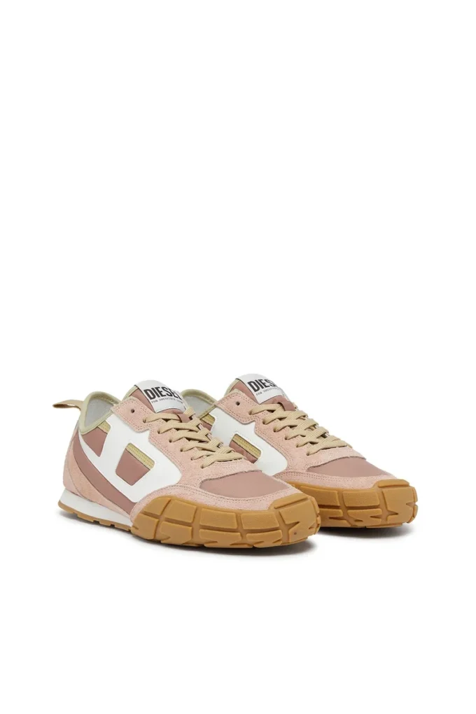 s-pagodha low w S-Pagodha-Sneakers i läder, mocka och ripstop s-pagodha low w S-Pagodha-Sneakers i läder, mocka och ripstop