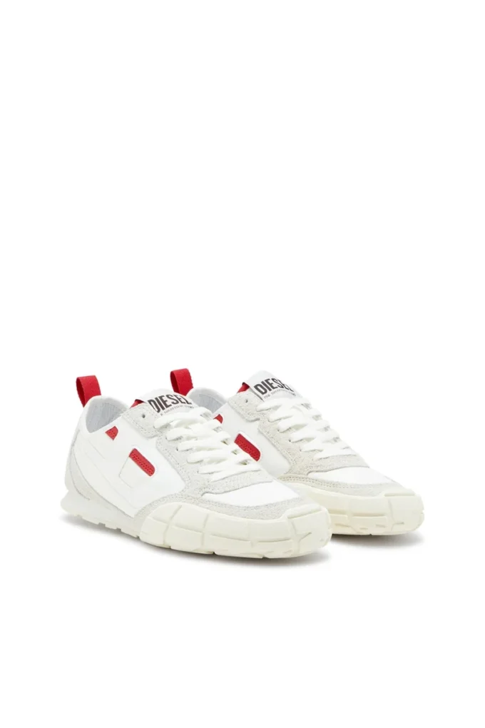 s-pagodha low w S-Pagodha-Sneakers i läder, mocka och ripstop s-pagodha low w S-Pagodha-Sneakers i läder, mocka och ripstop