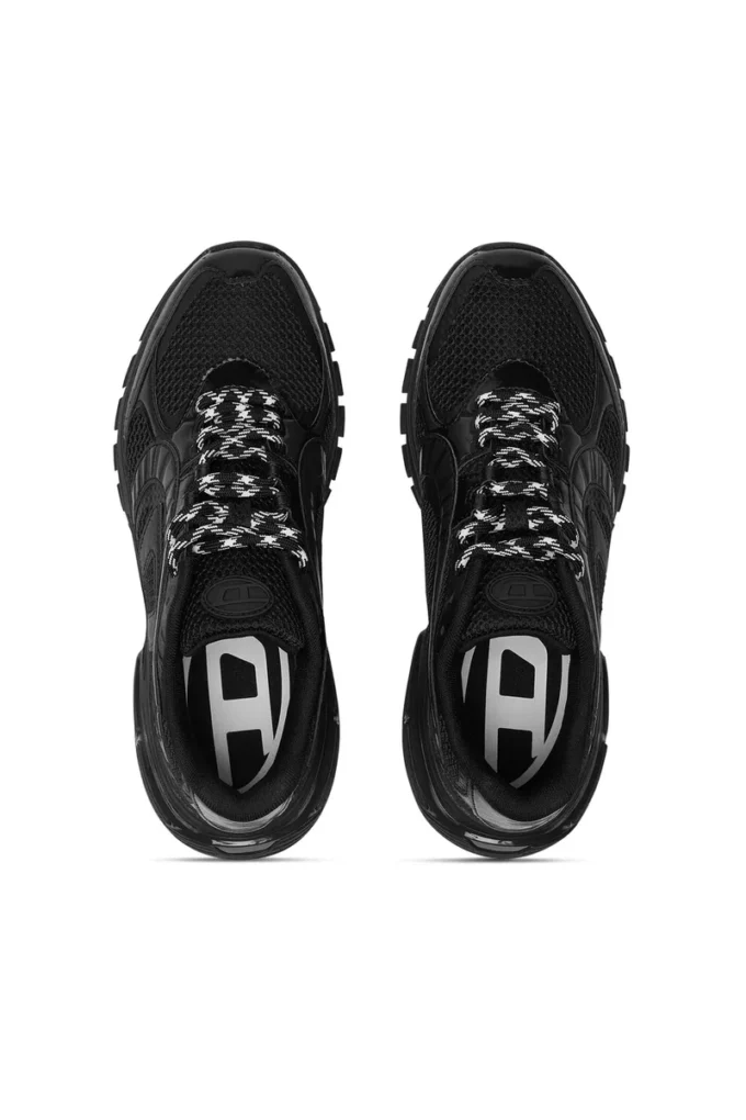 s-pro-v-dense low w S-Pro-V-Dense-Monochrome mesh sneakers med Oval D-logotyp s-pro-v-dense low w S-Pro-V-Dense-Monochrome mesh sneakers med Oval D-logotyp