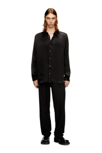 s-simply-ajfu Cuproskjorta med broderad logotyp