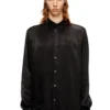 s-simply-ajfu Cuproskjorta med broderad logotyp