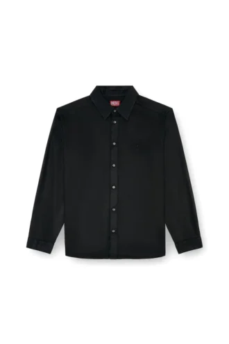 s-simply-c Flytande skjorta med broderad logotyp