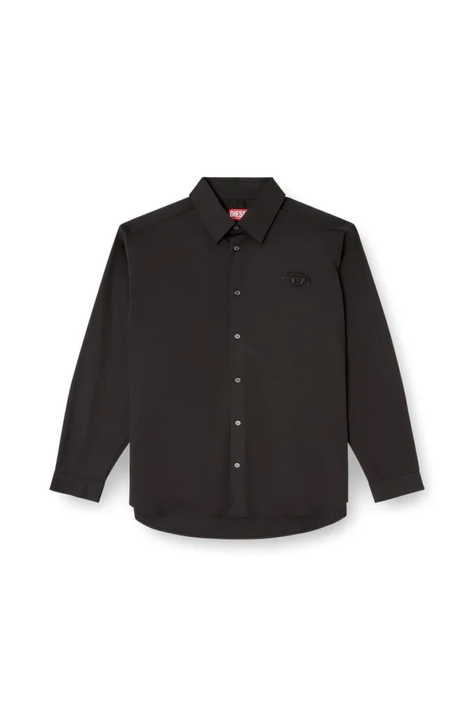 s-simply-gsbh Stretchskjorta i poplin med broderi