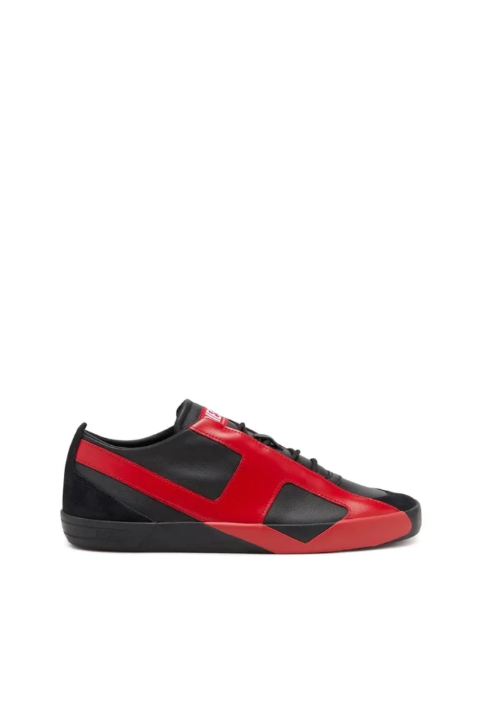 s-slante-d low S-Slante-D-Sneakers i mocka och läder med D-logotyp s-slante-d low S-Slante-D-Sneakers i mocka och läder med D-logotyp