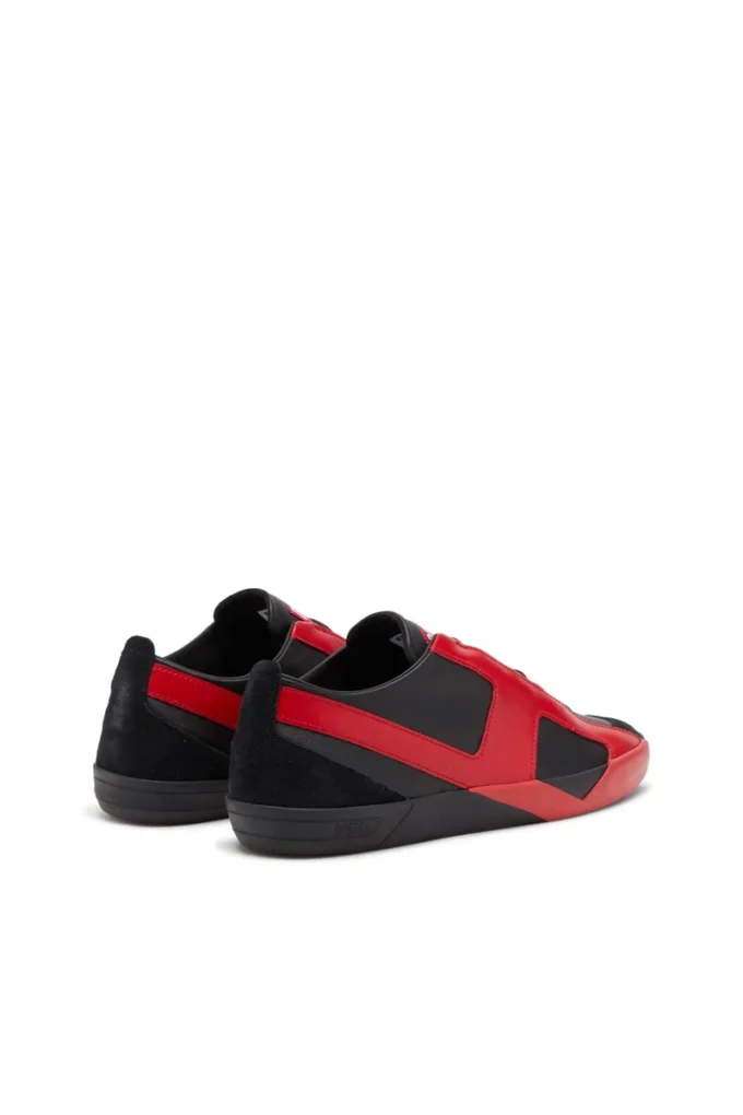 s-slante-d low S-Slante-D-Sneakers i mocka och läder med D-logotyp s-slante-d low S-Slante-D-Sneakers i mocka och läder med D-logotyp