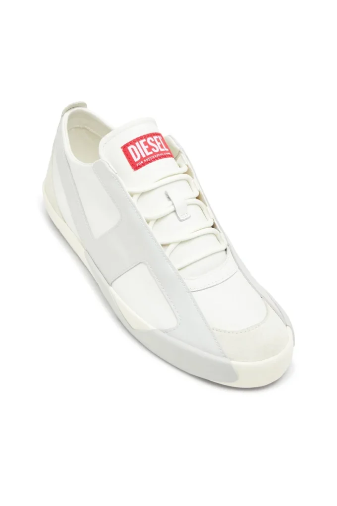 s-slante-d low S-Slante-D-Sneakers i mocka och läder med D-logotyp s-slante-d low S-Slante-D-Sneakers i mocka och läder med D-logotyp