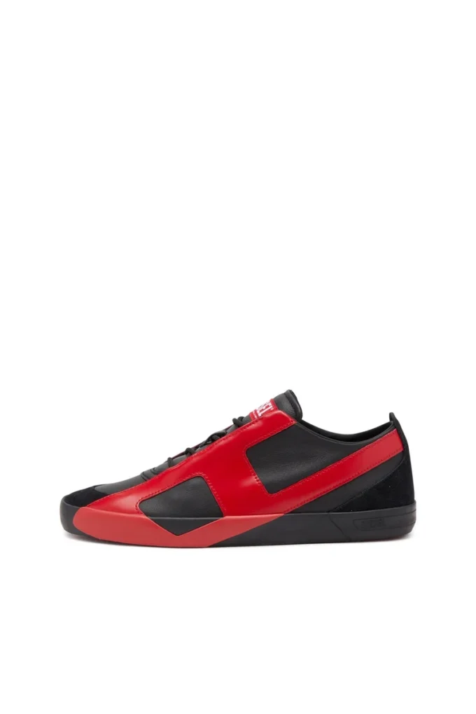 s-slante-d low S-Slante-D-Sneakers i mocka och läder med D-logotyp s-slante-d low S-Slante-D-Sneakers i mocka och läder med D-logotyp