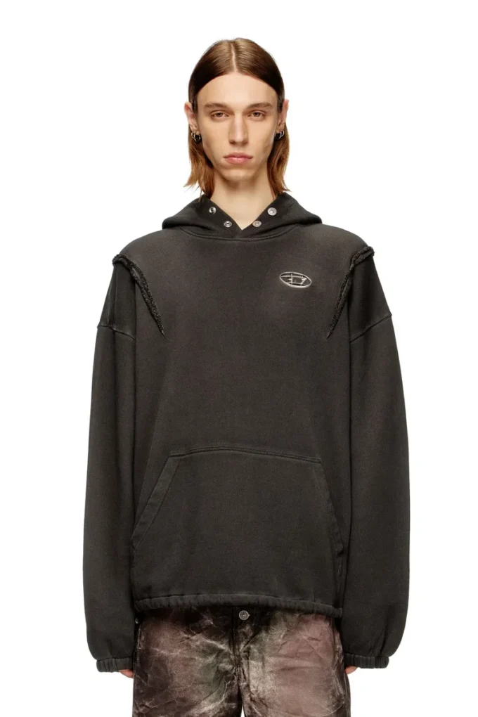 s-thug-hoodie Hoodie med blekt effekt