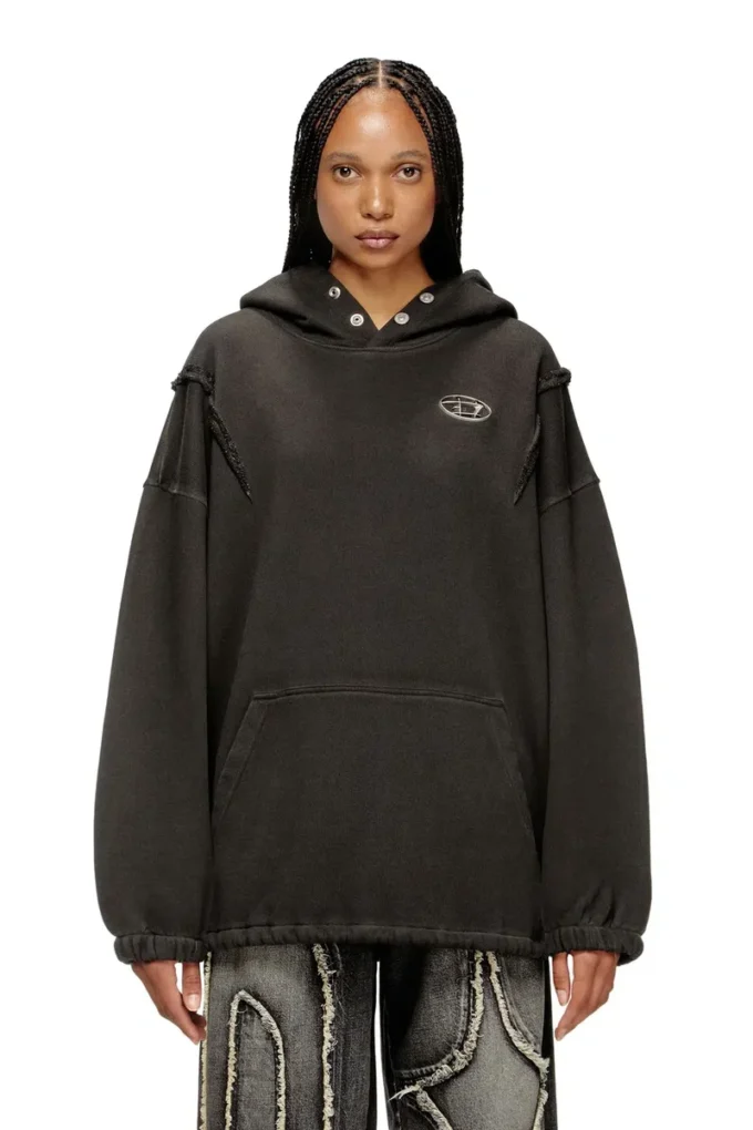 s-thug-hoodie Hoodie med blekt effekt