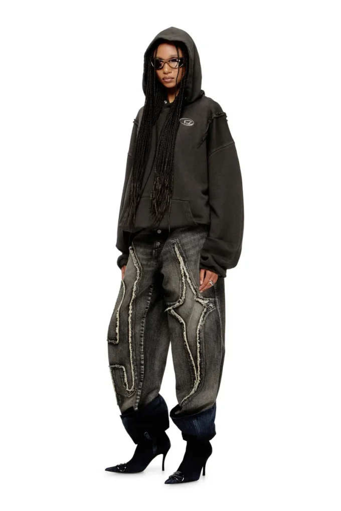 s-thug-hoodie Hoodie med blekt effekt