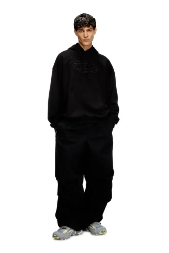 s-ummer-bigoval Hoodie med präglat Oval D