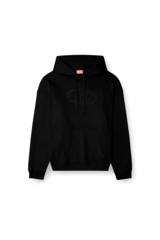 s-ummer-bigoval Hoodie med präglat Oval D