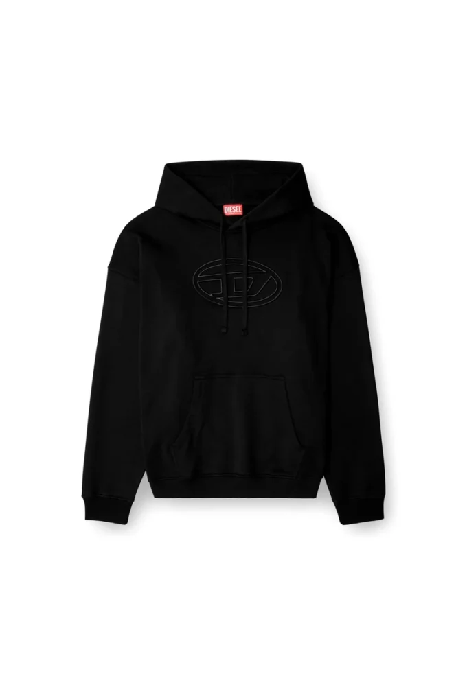 s-ummer-bigoval Hoodie med präglat Oval D s-ummer-bigoval Hoodie med präglat Oval D