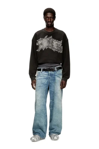 s-valentin-jmbv Sweatshirt med graffititryck