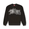 s-valentin-jmbv Sweatshirt med graffititryck