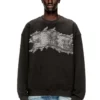 s-valentin-jmbv Sweatshirt med graffititryck