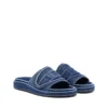 sa-slide d oval Sa-Slide D-Denim-sandaler med präglad rem