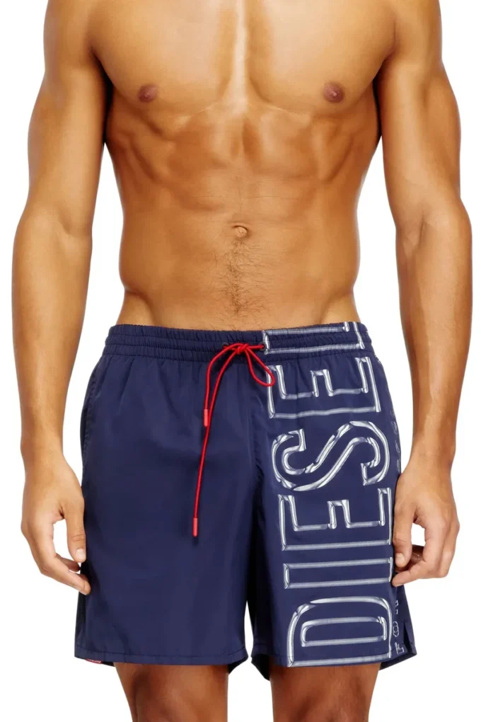 soccer-41-d-core Badshorts med överdimensionerat logotryck soccer-41-d-core Badshorts med överdimensionerat logotryck