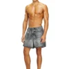 soccer-41-dnm Badshorts med trompe l’oeil-tryck i denim soccer-41-dnm Badshorts med trompe l’oeil-tryck i denim