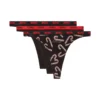 stars-utlt-3pack Trepack stringtrosor med polkagris-tryck stars-utlt-3pack Trepack stringtrosor med polkagris-tryck