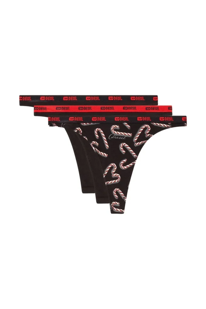 stars-utlt-3pack Trepack stringtrosor med polkagris-tryck stars-utlt-3pack Trepack stringtrosor med polkagris-tryck