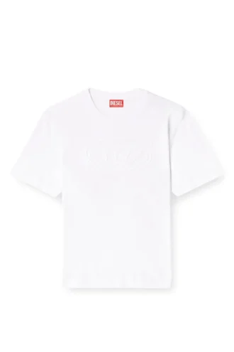 t-adjust-bigoval T-shirt med präglat Oval D