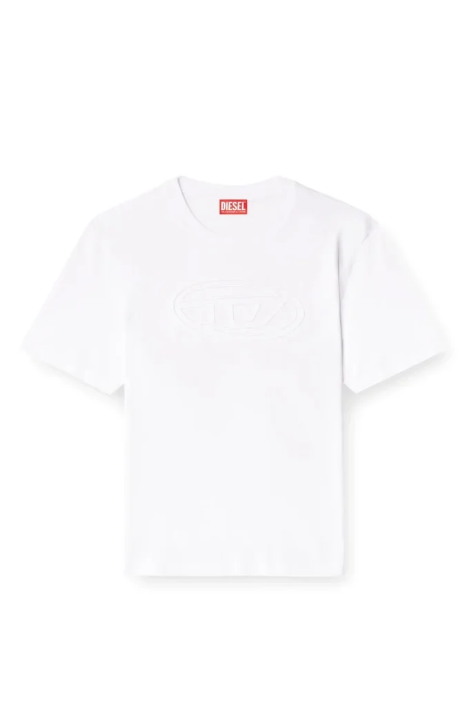 t-adjust-bigoval T-shirt med präglat Oval D t-adjust-bigoval T-shirt med präglat Oval D