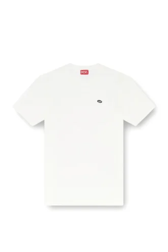 t-adjust-doval-pj T-shirt med oval D-patch