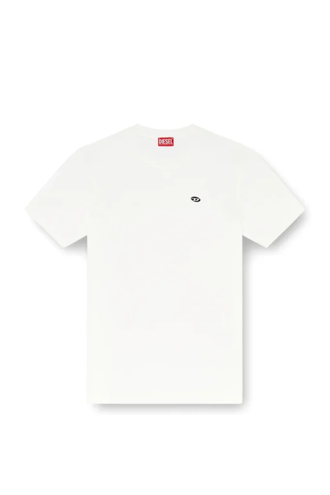 t-adjust-doval-pj T-shirt med oval D-patch t-adjust-doval-pj T-shirt med oval D-patch