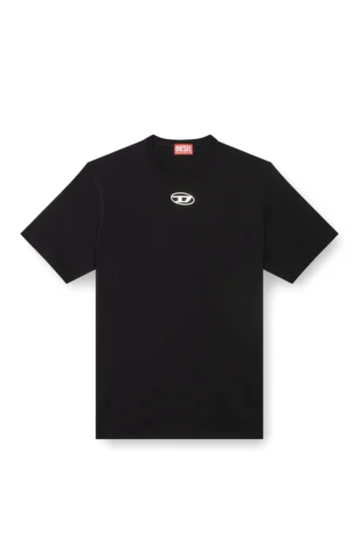 t-adjust-od T-shirt med metalliskt Oval D