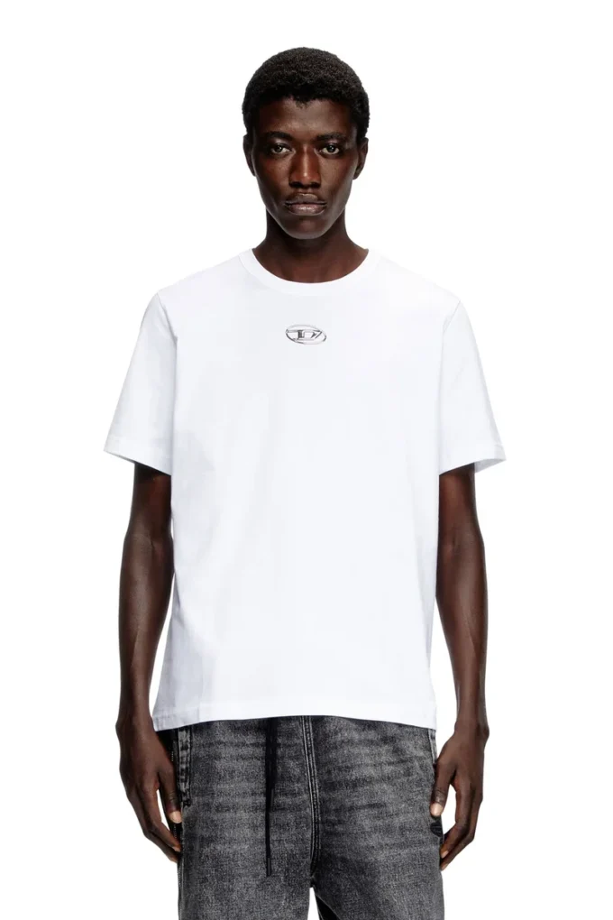 t-adjust-od T-shirt med metalliskt Oval D t-adjust-od T-shirt med metalliskt Oval D
