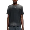t-adjust-t1 Blekt T-shirt med utskuren oval D t-adjust-t1 Blekt T-shirt med utskuren oval D