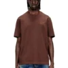t-adjust-v5 T-shirt i bomull med pufftryck t-adjust-v5 T-shirt i bomull med pufftryck