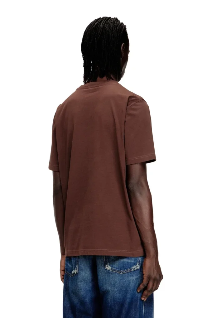 t-adjust-v5 T-shirt i bomull med pufftryck t-adjust-v5 T-shirt i bomull med pufftryck