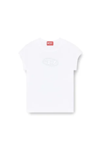t-angie T-shirt med peekaboo-logotyp
