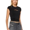 t-angie T-shirt med peekaboo-logotyp t-angie T-shirt med peekaboo-logotyp